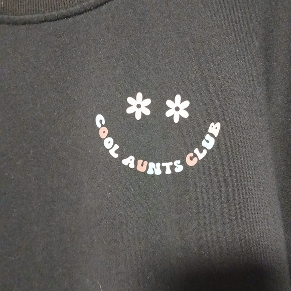 Unbranded ladies long sleeve sweatshirt "Cool Aunts Club" Size XL - Picture 8 of 10